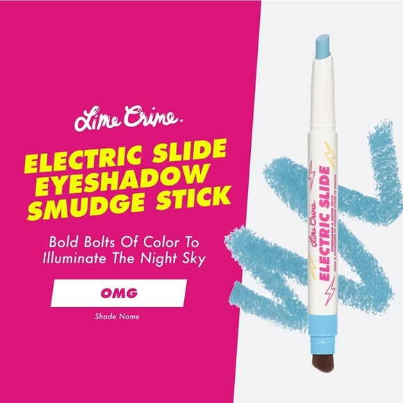 OMG | Electric Slide Eye Shadow & Brush Stick | Lime Crime | Brand New in Box - Picture 2 of 16